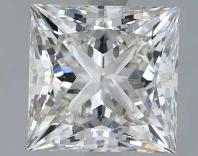 2.58ct H VS1 Rare Carat Ideal Cut Princess Lab Grown Diamond