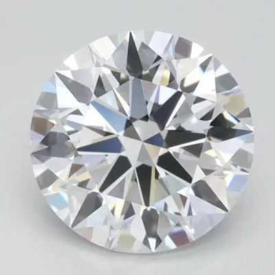 1.71ct D FL Rare Carat Ideal Cut Round Lab Grown Diamond