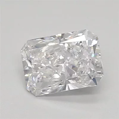 0.69ct D VVS2 Very Good Cut Radiant Lab Grown Diamond