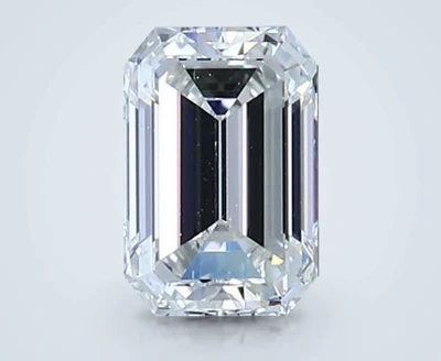 1.01ct G VS2 Rare Carat Ideal Cut Emerald Diamond