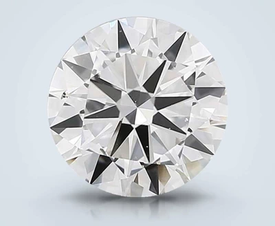 3.50ct F SI1 Excellent Cut Round Lab Grown Diamond