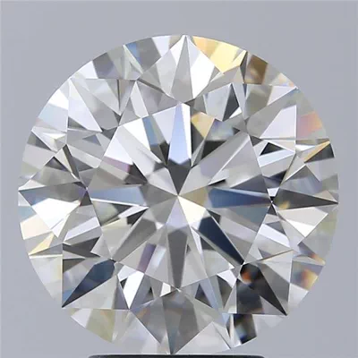 4.01ct G VS2 Rare Carat Ideal Cut Round Diamond