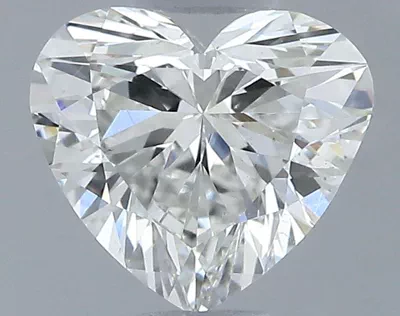 0.59ct H SI1 Rare Carat Ideal Cut Heart Diamond