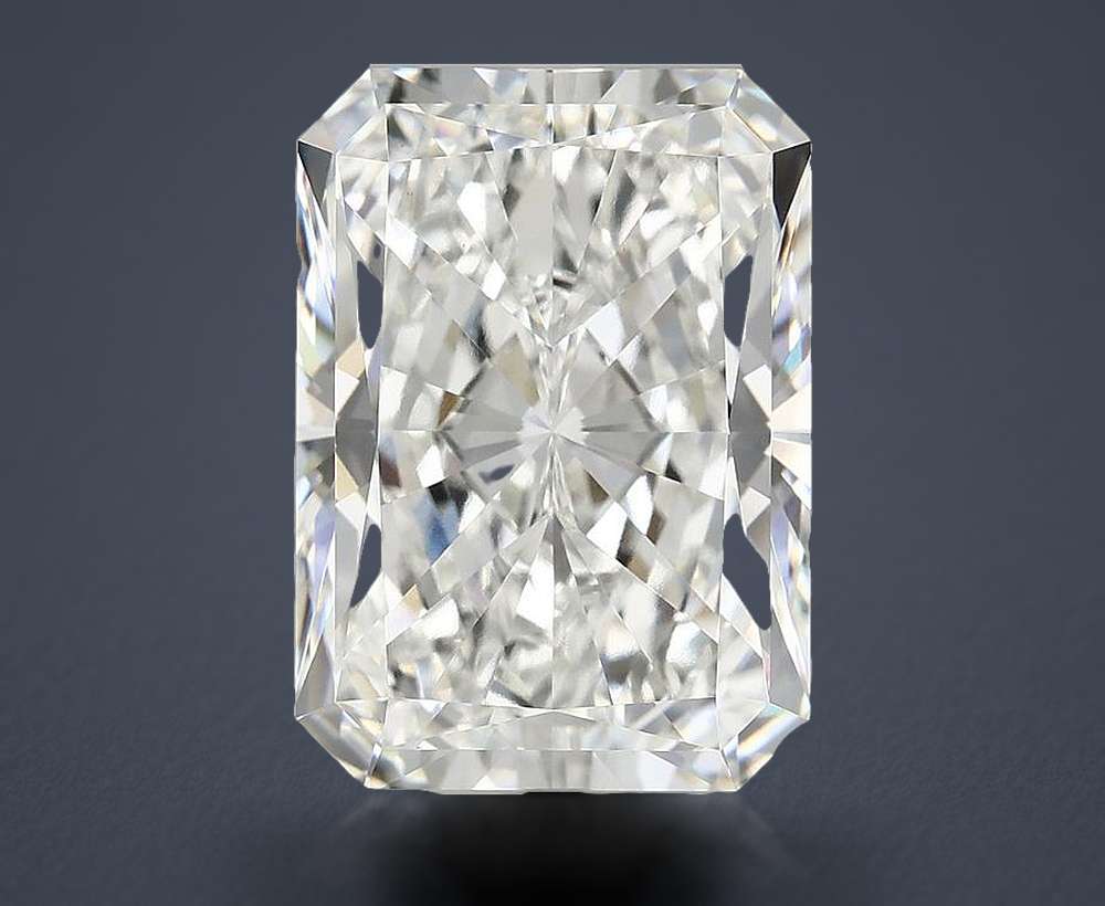 10.32ct F VVS2 Rare Carat Ideal Cut Radiant Lab Grown Diamond