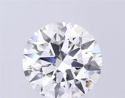 4.06ct F SI1 Excellent Cut Round Lab Grown Diamond