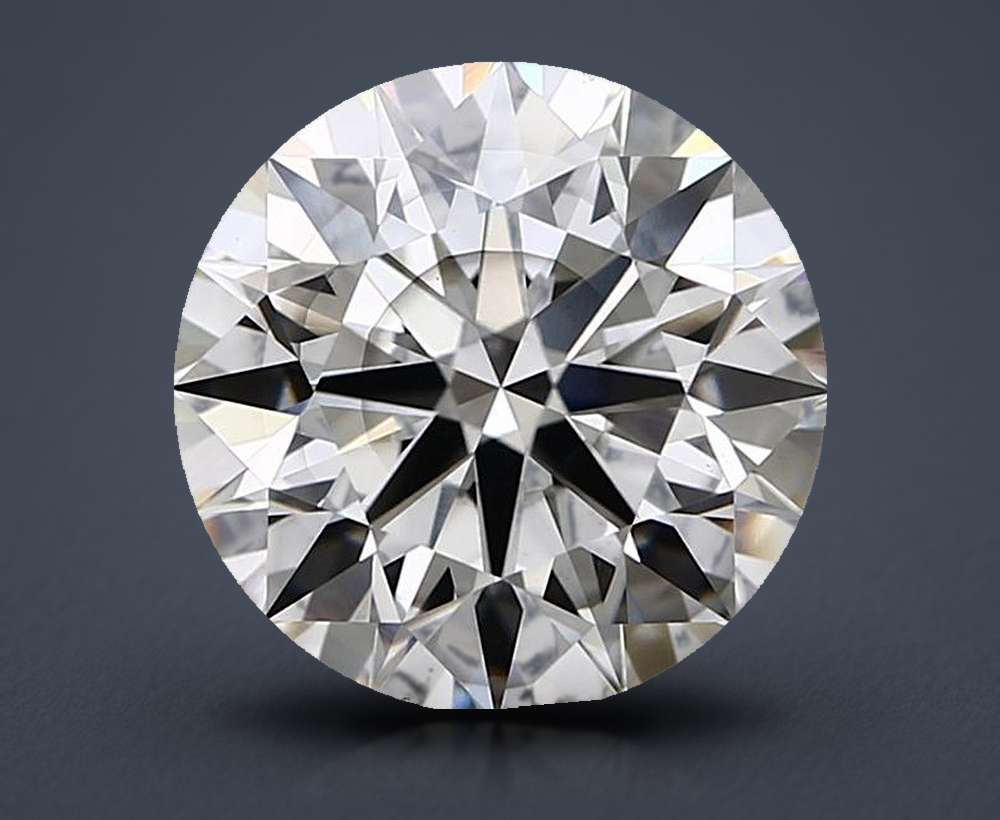 4.75ct H SI1 Rare Carat Ideal Cut Round Lab Grown Diamond