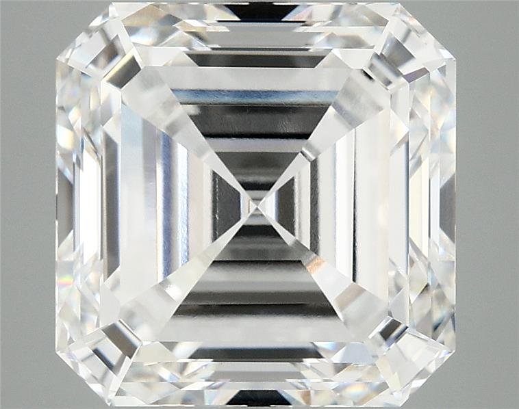 7.18ct E VVS2 Excellent Cut Asscher Lab Grown Diamond
