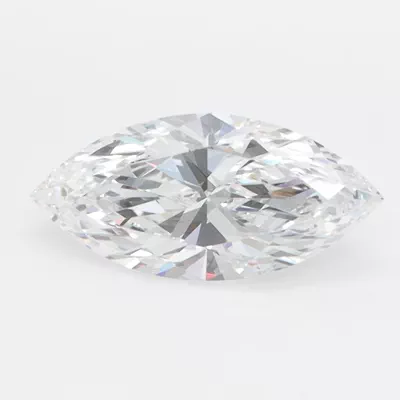1.06ct D VVS1 Rare Carat Ideal Cut Marquise Lab Grown Diamond