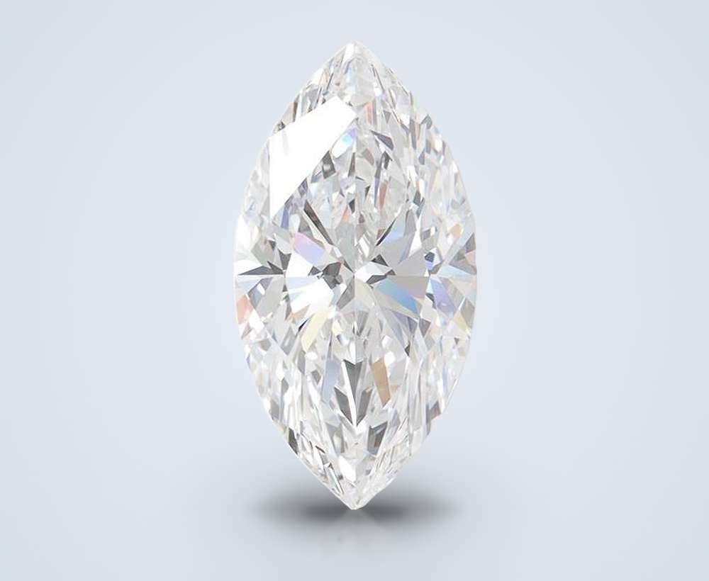 2.07ct D VVS1 Rare Carat Ideal Cut Marquise Lab Grown Diamond