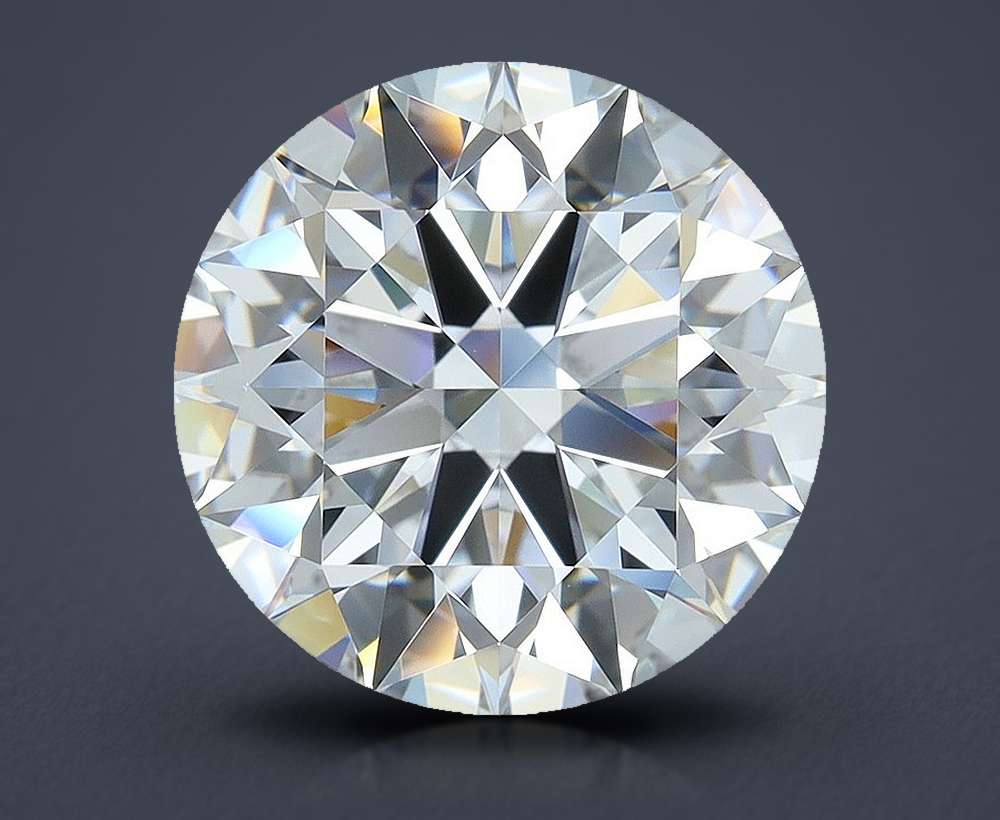 5.30ct E VVS2 Rare Carat Ideal Cut Round Diamond