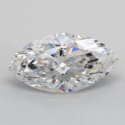 1.51ct E VS1 Rare Carat Ideal Cut Marquise Lab Grown Diamond