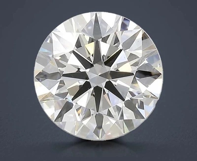 3.06ct E VS2 Rare Carat Ideal Cut Round Lab Grown Diamond