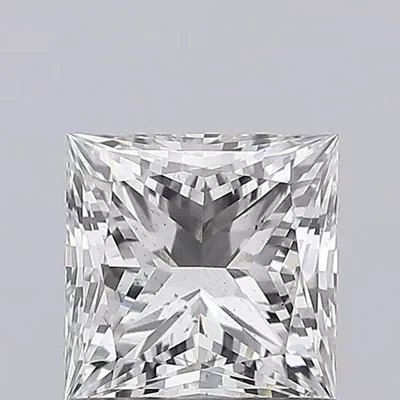 1.22ct G VS2 Rare Carat Ideal Cut Princess Lab Grown Diamond