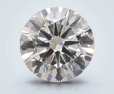 3.04ct E VVS1 Excellent Cut Round Lab Grown Diamond