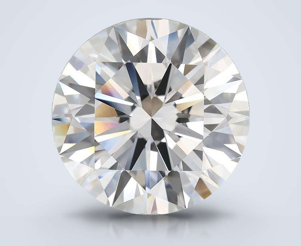 10.06ct D VVS2 Rare Carat Ideal Cut Round Lab Grown Diamond
