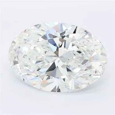 3.52ct E VS1 Rare Carat Ideal Cut Oval Lab Grown Diamond