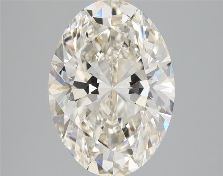 2.54ct H VS1 Rare Carat Ideal Cut Oval Lab Grown Diamond