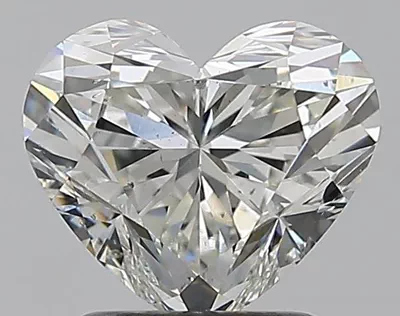 1.71ct I SI1 Rare Carat Ideal Cut Heart Diamond