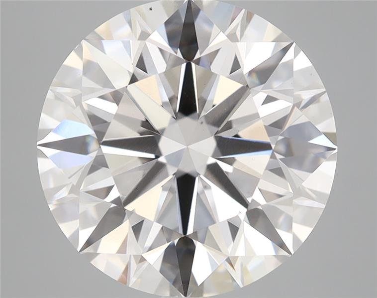 7.04ct G VS2 Rare Carat Ideal Cut Round Lab Grown Diamond