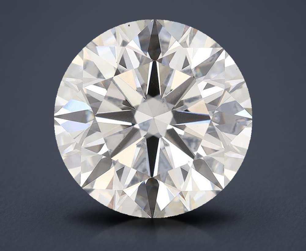 7.04ct G VS2 Rare Carat Ideal Cut Round Lab Grown Diamond