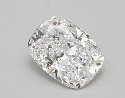 0.90ct D VVS2 Rare Carat Ideal Cut Cushion Lab Grown Diamond