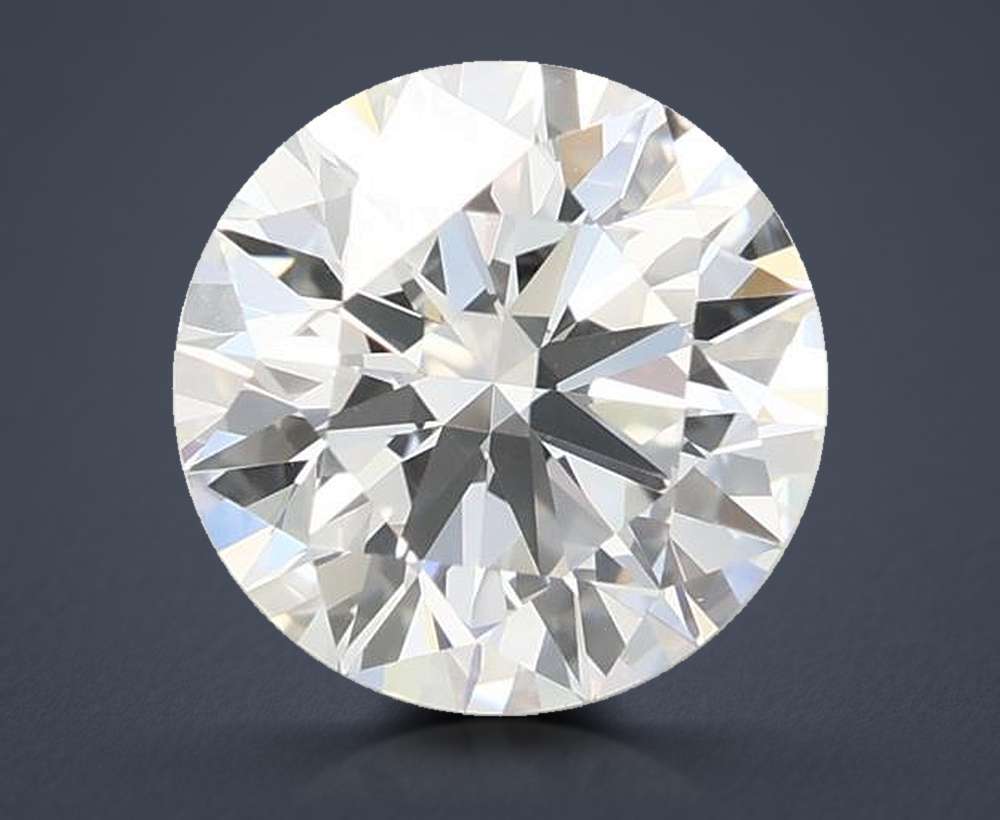 1.59ct D VVS2 Rare Carat Ideal Cut Round Lab Grown Diamond