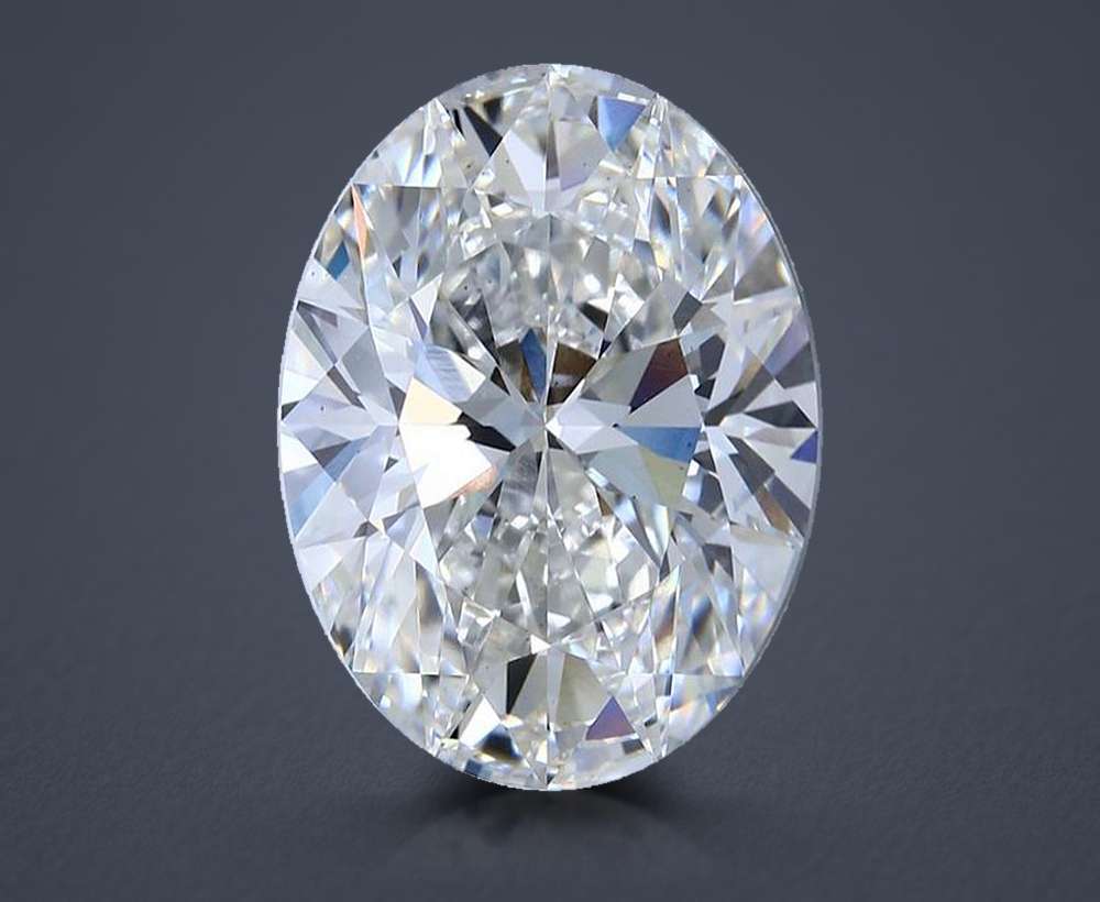 10.35ct G VS1 Rare Carat Ideal Cut Oval Lab Grown Diamond