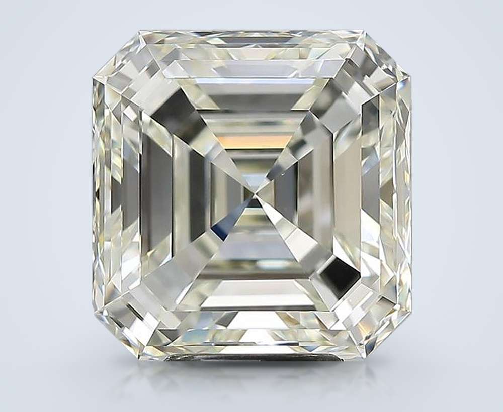 6.01ct I VVS2 Very Good Cut Asscher Diamond