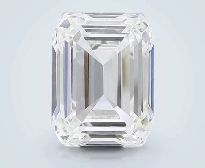 20.05ct G VVS2 Rare Carat Ideal Cut Emerald Lab Grown Diamond
