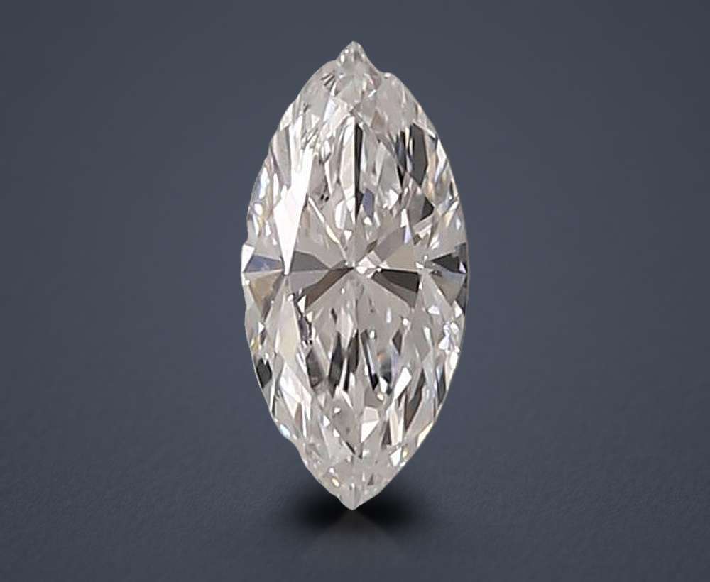 0.65ct D VVS2 Rare Carat Ideal Cut Marquise Lab Grown Diamond
