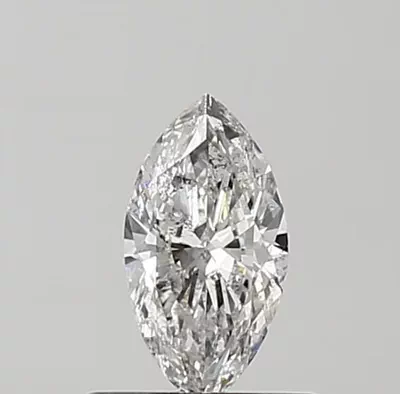 0.49ct F SI2 Rare Carat Ideal Cut Marquise Diamond