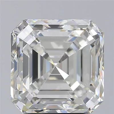 3.01ct H VS1 Very Good Cut Asscher Diamond