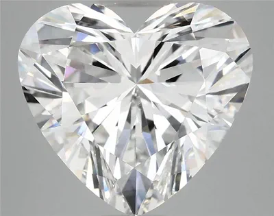 6.15ct E VVS2 Rare Carat Ideal Cut Heart Lab Grown Diamond
