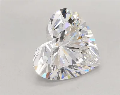 4.51ct D VS2 Rare Carat Ideal Cut Heart Lab Grown Diamond