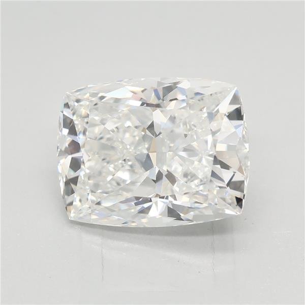 3.07ct E VVS2 Rare Carat Ideal Cut Cushion Lab Grown Diamond