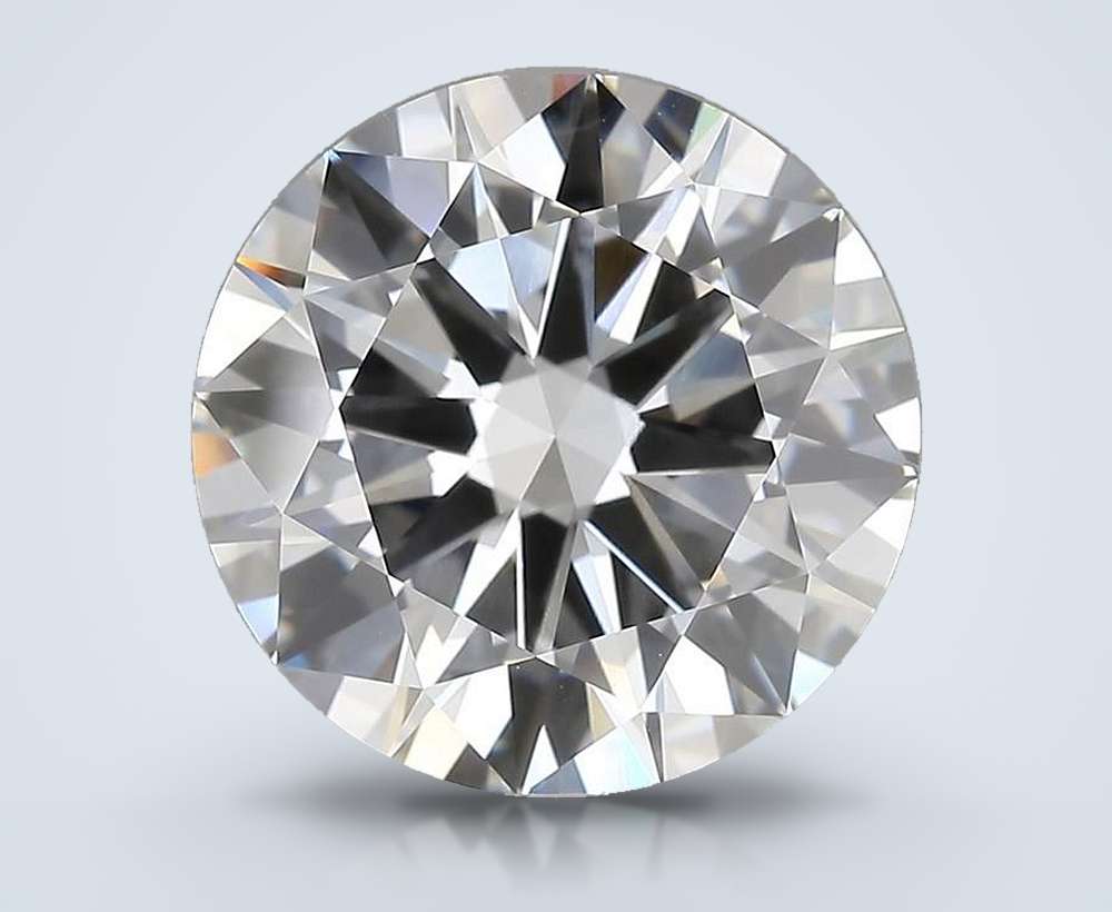 7.02ct F VVS1 Excellent Cut Round Lab Grown Diamond