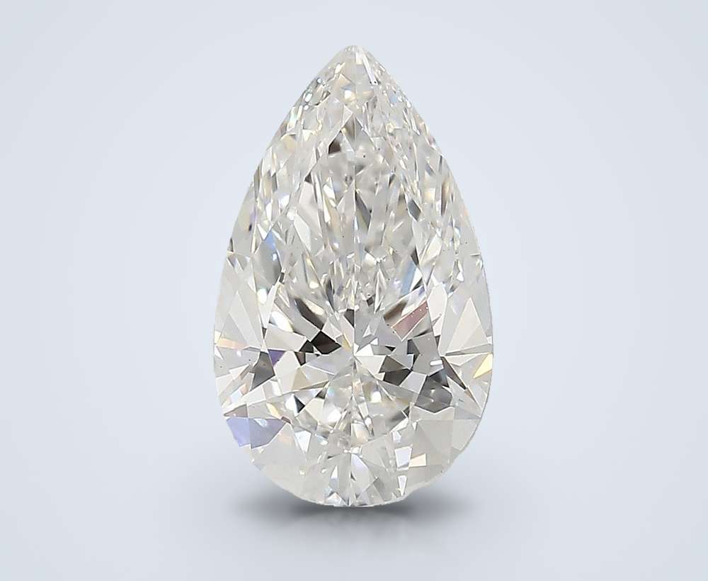 2.56ct E VS1 Rare Carat Ideal Cut Pear Lab Grown Diamond
