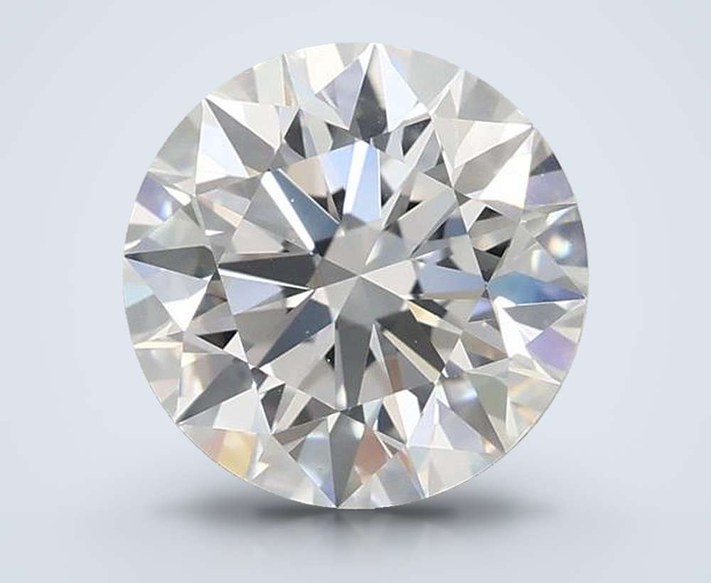 1.53ct D VVS2 Rare Carat Ideal Cut Round Lab Grown Diamond