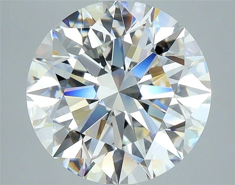 3.01ct G VVS2 Rare Carat Ideal Cut Round Diamond