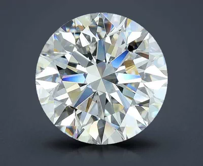 3.01ct G VVS2 Rare Carat Ideal Cut Round Diamond