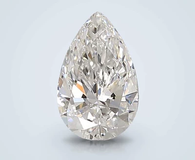 0.96ct E VVS2 Rare Carat Ideal Cut Pear Lab Grown Diamond