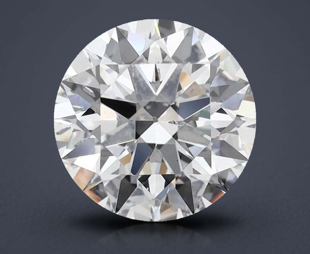 2.60ct D SI2 Rare Carat Ideal Cut Round Lab Grown Diamond