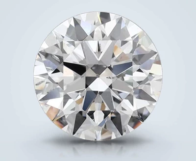 2.60ct D SI2 Rare Carat Ideal Cut Round Lab Grown Diamond