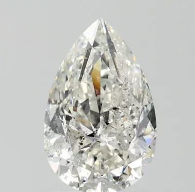 1.70ct H SI2 Rare Carat Ideal Cut Pear Diamond