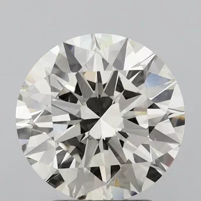 3.17ct I VVS2 Excellent Cut Round Lab Grown Diamond