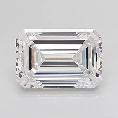 2.60ct E VS1 Rare Carat Ideal Cut Emerald Lab Grown Diamond