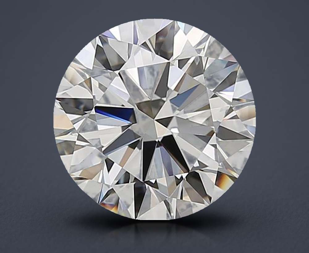 3.00ct J VVS2 Rare Carat Ideal Cut Round Diamond