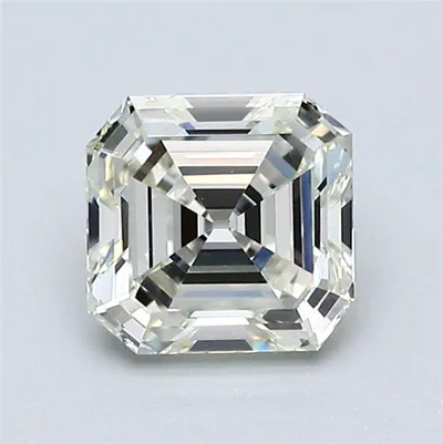1.09ct K VVS1 Very Good Cut Asscher Diamond