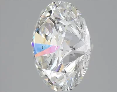 3.01ct G SI2 Rare Carat Ideal Cut Round Diamond