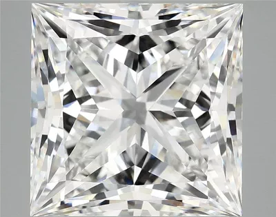 11.46ct E VVS2 Rare Carat Ideal Cut Princess Lab Grown Diamond